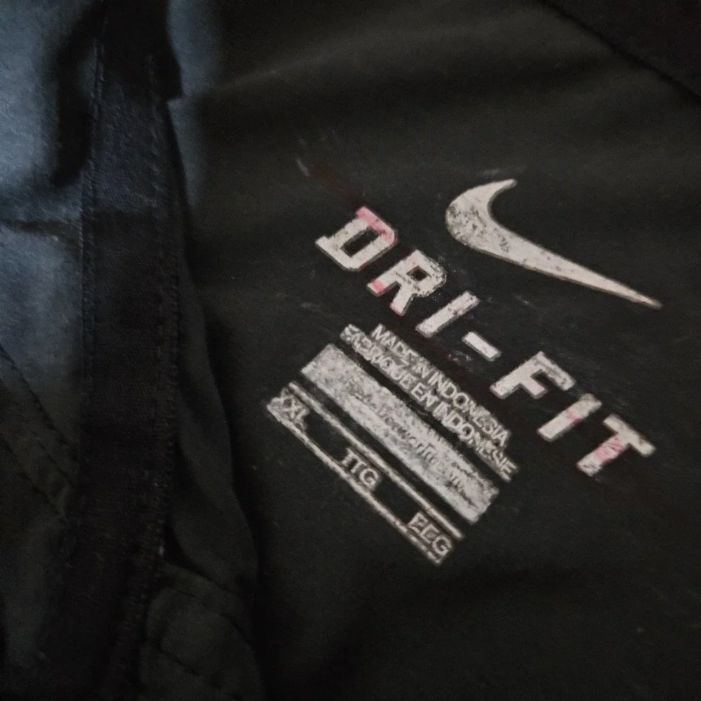 Nike Dri Fit Button Up Shirt Men's‎ Size 2XL UNC Charlotte 49ers Black UNCC